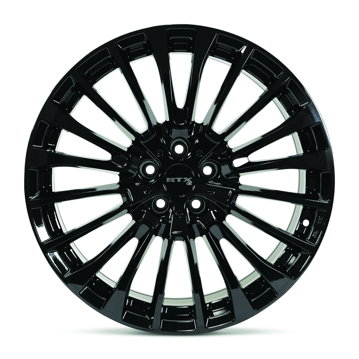 RTX Borna 20x8.5 5x112 ET35 CB66.6 Gloss Black Wheel