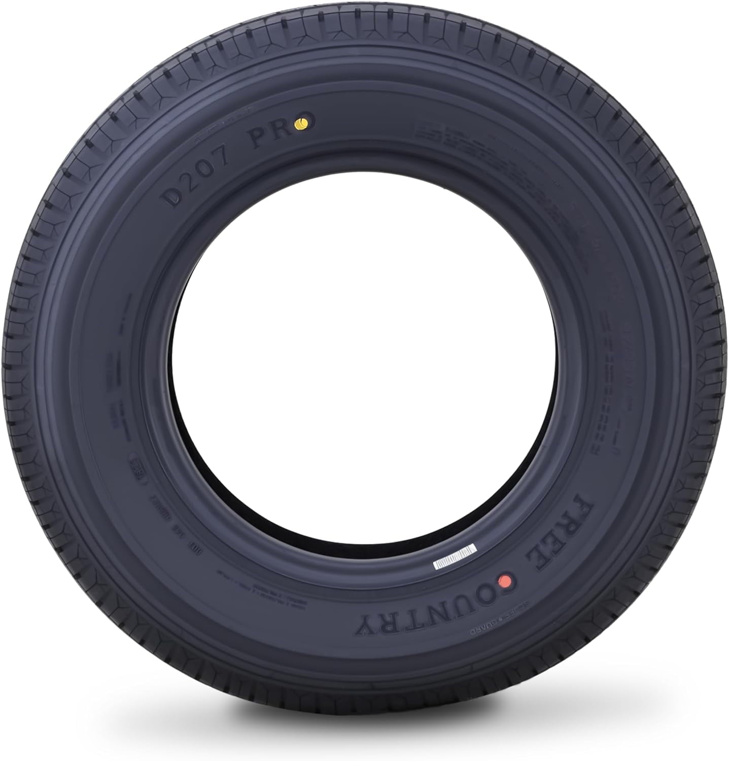 Free Country ST 205/75R15 8 Ply /Load Range D w/Scuff Guard Trailer Tires, Set of 4