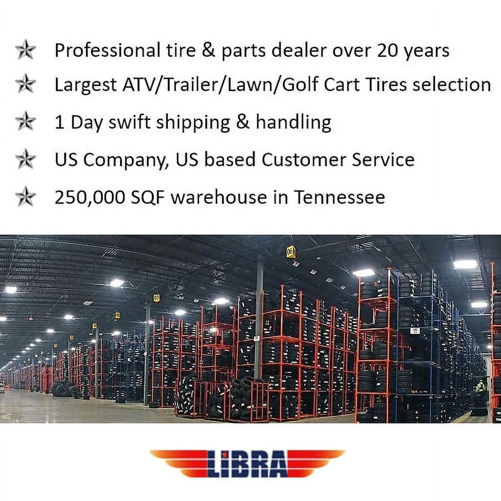 Gremax Heavy Duty All Steel Trailer Tires ST 225/75R15 14 Ply 124/121M 11150, Set 2