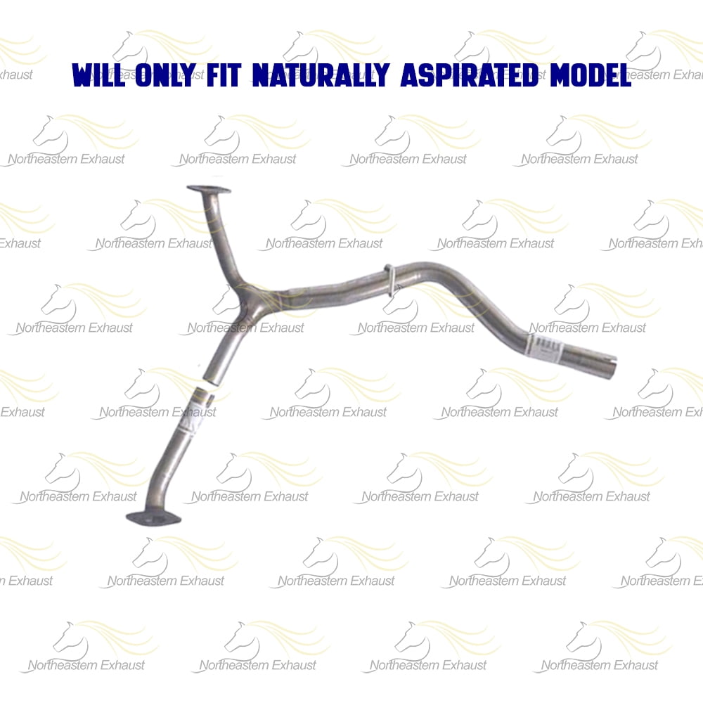 Northeastern Exhaust Stainless Steel Resonator Assembly & Y-Pipe Fits 2009–2013 Subaru Forester 2.5L - Direct Fit