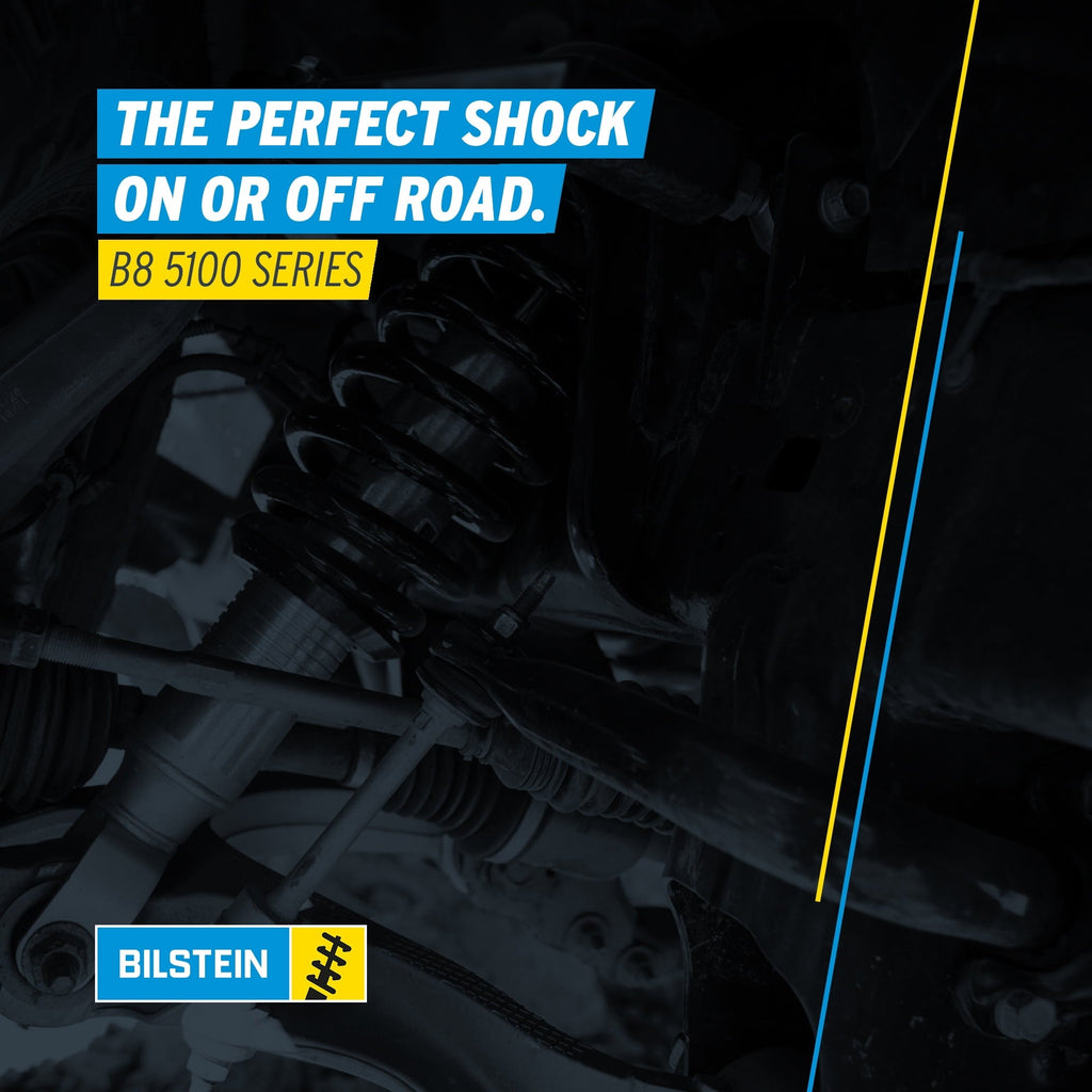 Bilstein Pair of Front B8 5100 Ride Height Adjustable Series Shocks Compatible with 2007-2013 Silverado / Sierra 1500 w/o Electronic Suspension Provides 0-1.75 Front Lift