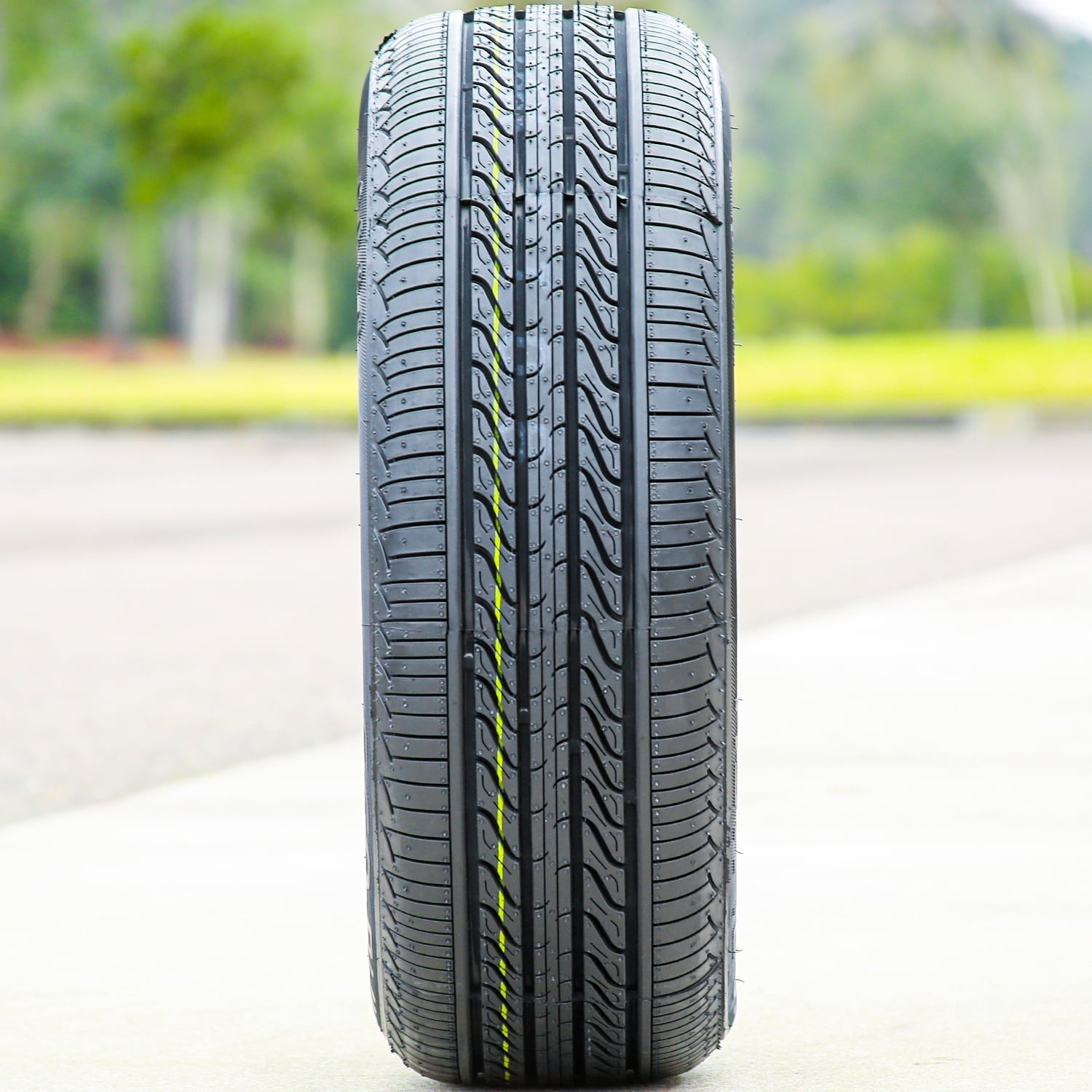 Set of 4 (FOUR) Accelera Eco Plush 185/60R15 84H A/S All Season Tires Fits: 2011-19 Ford Fiesta SE, 2001-02 Dodge Neon ACR