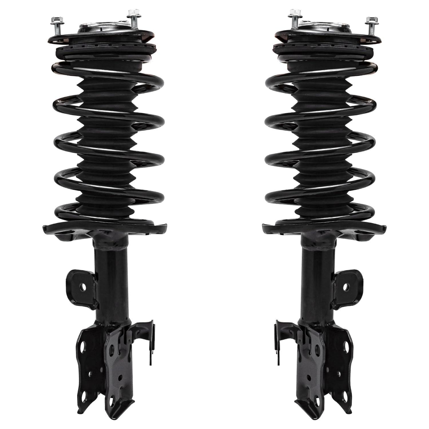 Detroit Axle - Front Struts & Coil Springs Sway Bar Links Replacement for 2010-2015 Toyota Prius - 4pc Set