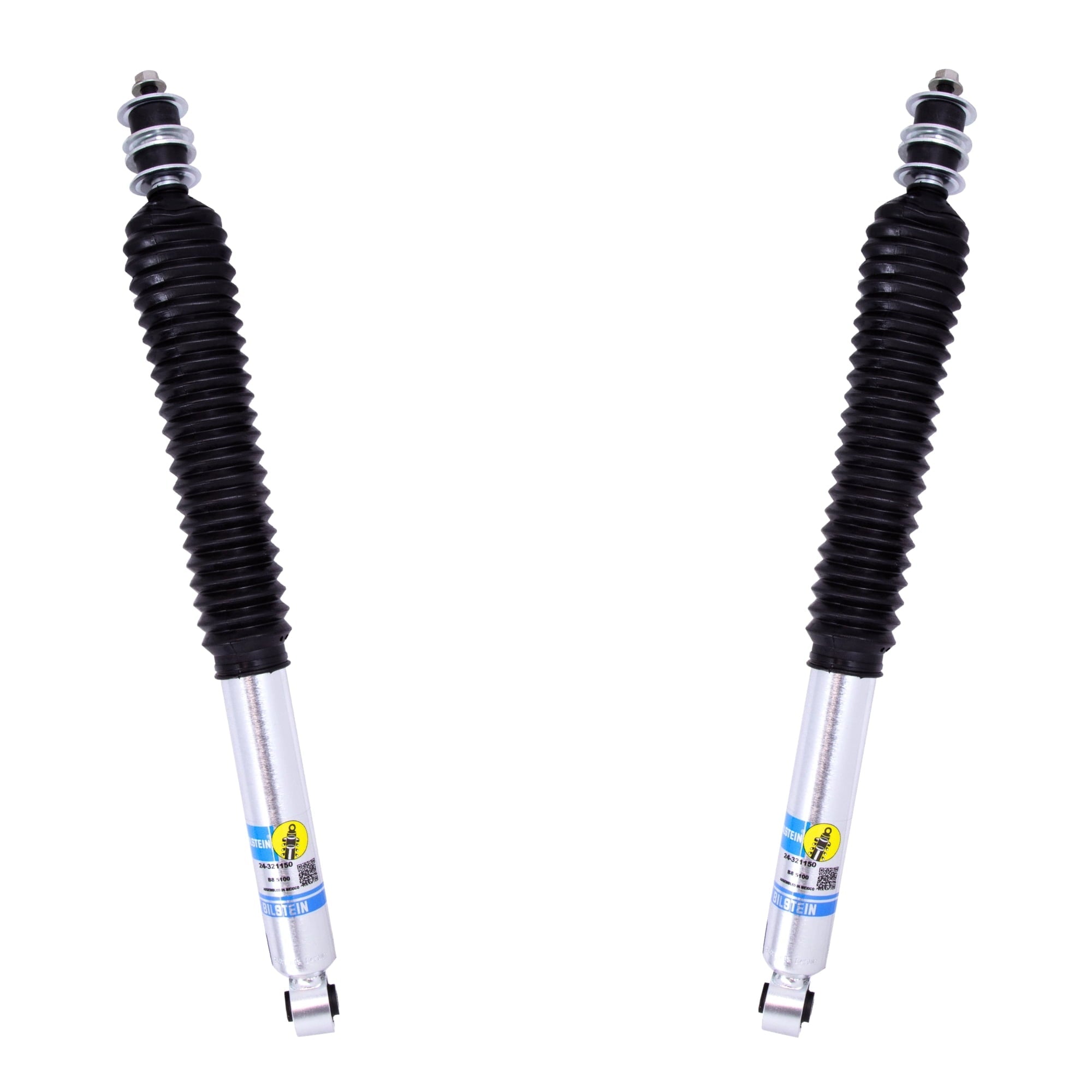 Bilstein Set of Front and Rear B8 5100 Series Shocks Compatible with 2007-2021 Tundra with 0-1 Rear Lift | Provides 0.875-2.3 Front Lift