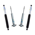 Bilstein Set of Front and Rear B8 5100 Series Shocks Compatible with 2014-2018 Silverado/Sierra 1500 with 0-1 Rear Lift | Provides 0-1.85 Front Lift