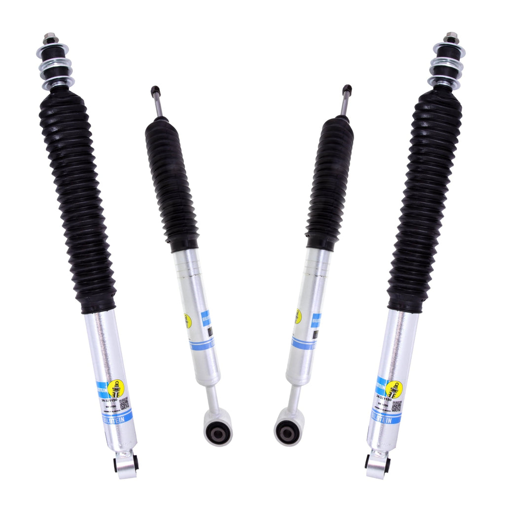 Bilstein Set of Front and Rear B8 5100 Series Shocks Compatible with 2007-2021 Tundra with 0-1 Rear Lift | Provides 0.875-2.3 Front Lift