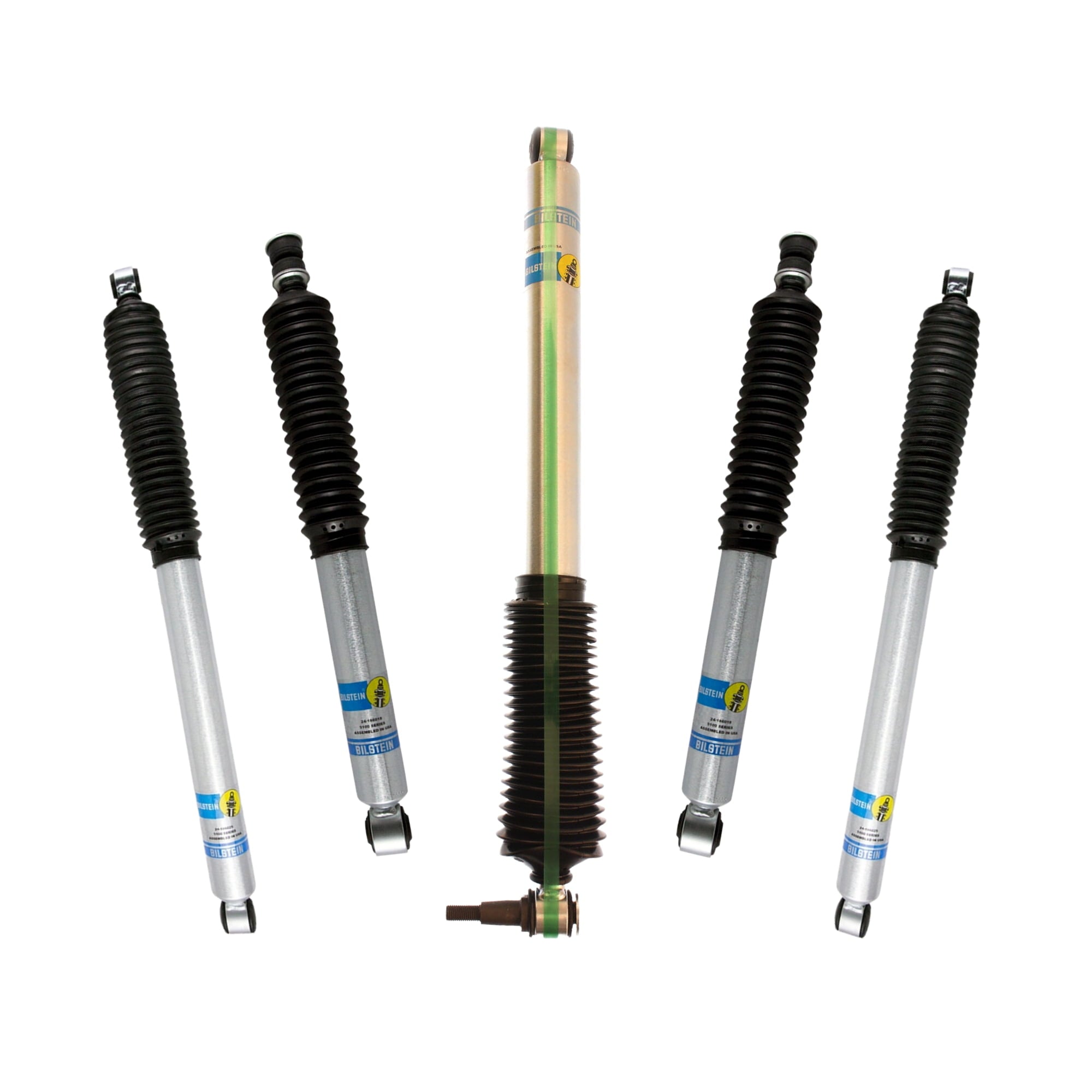 Bilstein Pair of Rear B8 5100 Series Shocks Compatible with 1999-2016 F250/F350 4WD with 0-1 Rear Lift