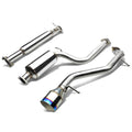 DNA Motoring For 00-04 Ford Focus ZX3 ZX5 Cat-Back Exhaust Muffler w/4.5 Titanium Style Tip