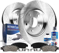 Detroit Axle - Rear Brake Kit for 2011-2025 Dodge Durango 2011-2021 Jeep Grand Cherokee, Disc Brake Rotors Ceramic Brake Pads: 12.99 VENTED Rear Rotors