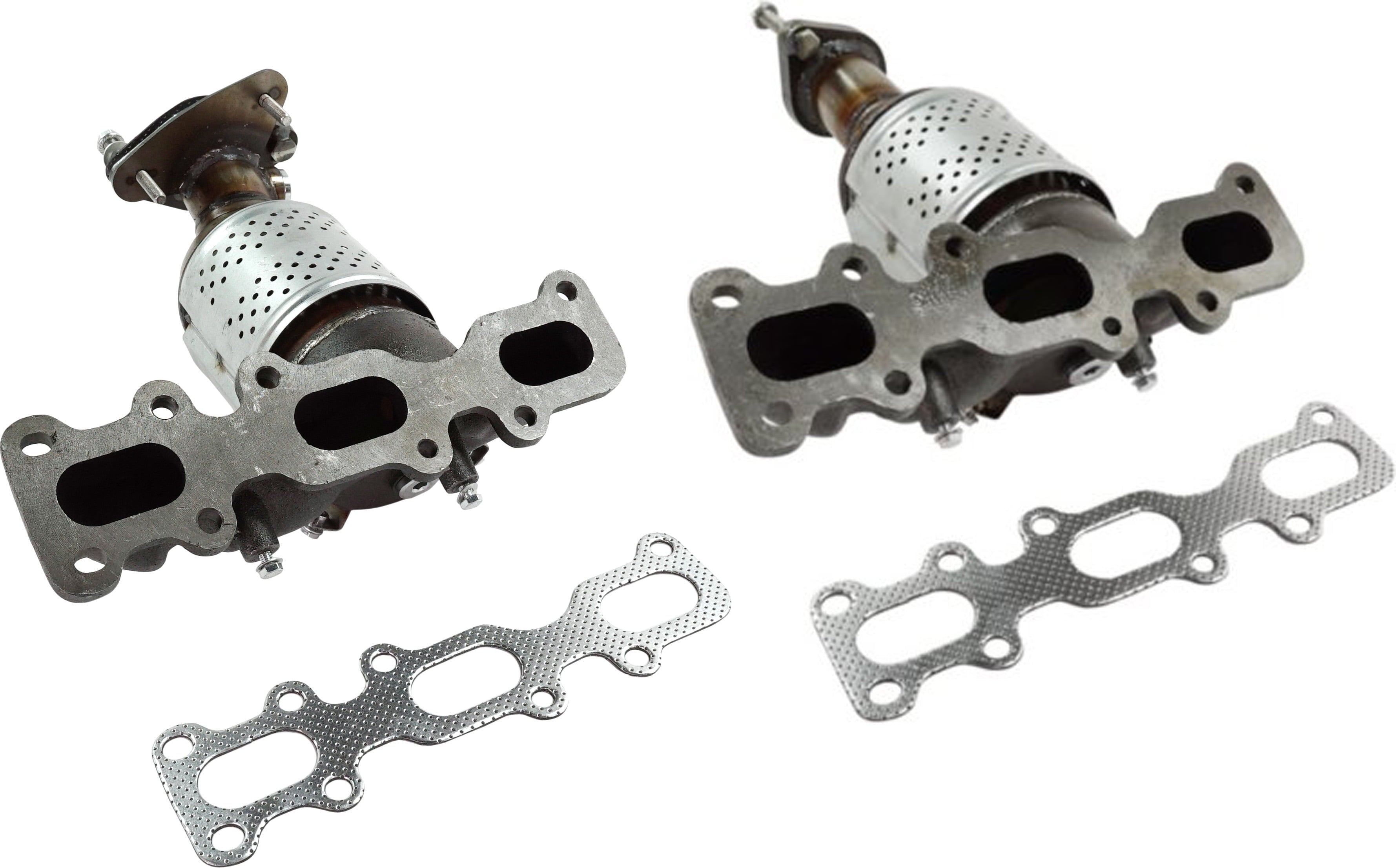 Garage-Pro Front, Firewall and Radiator Side 2-PC Direct-Fit Catalytic Converter Kit Replacement for Ford Explorer, Taurus 2013-2019, Edge 2015-2018 3.5L Firewall Side 46-State Legal