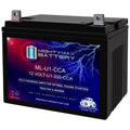 ML-U1 12V 200CCA Battery Replacement for Golf Cart