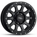 RockTrix RT111 18 inch Wheel 8x170 Compatible with Ford 1999+ F250 F350, 18x9 (-12 Offset, 4.5 Backspace), Black, Also fits 2000-2005 Excursion F-250 F-350 Super Duty