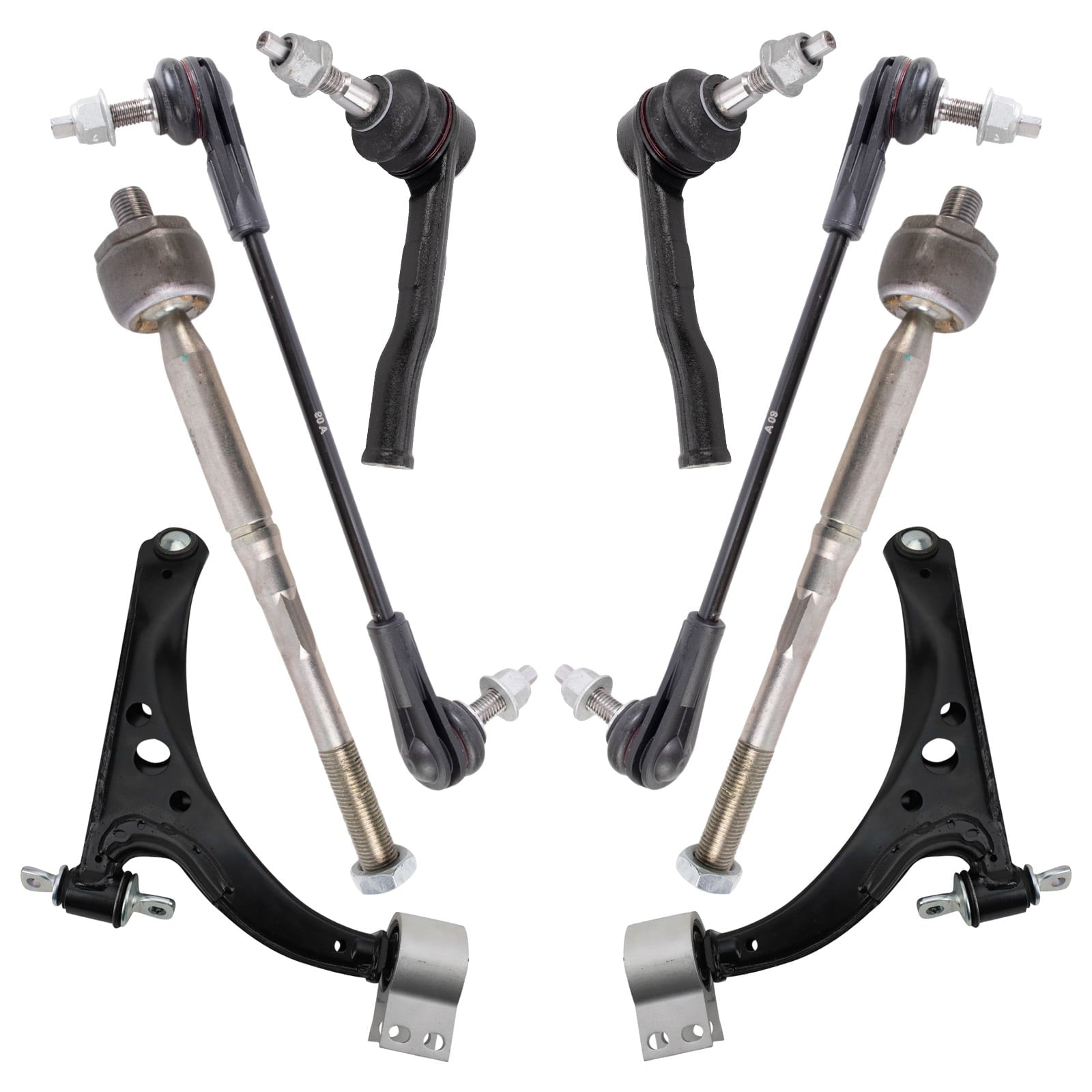 TRQ Front Steering & Suspension Kit Fits 2016-2019 Chevrolet Cruze Volt PSA36560
