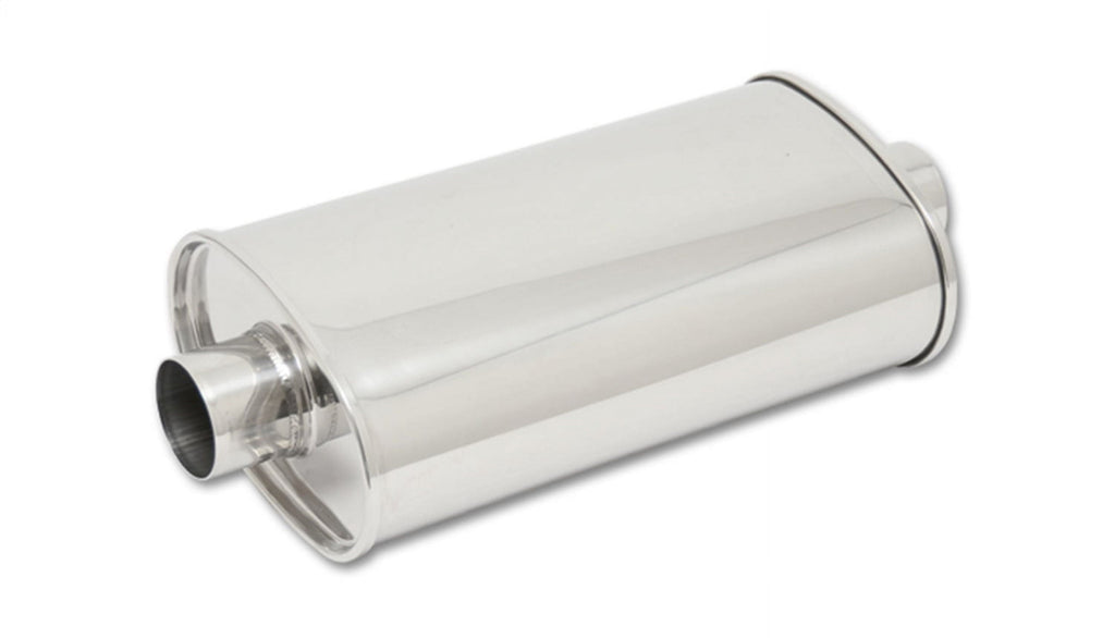 Vibrant Performance 1103 VIB1103 STREETPOWER OVAL MUFFLER, 3IN INLET/OUTLET (CENTER-CENTER)