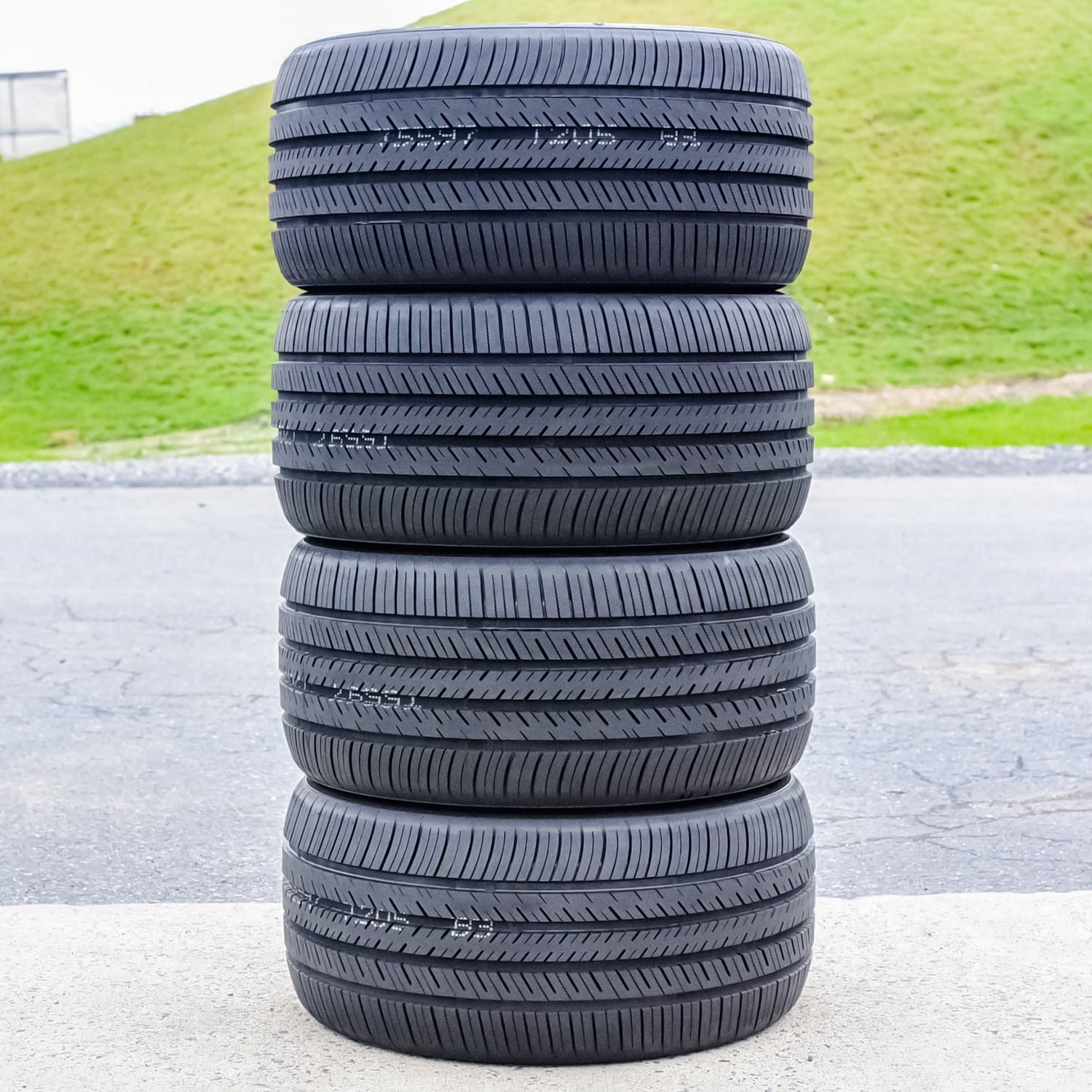 Set of 4 (FOUR) Atlas Force UHP 245/55R19 103V A/S Performance Tires Fits: 2014-18 Toyota Highlander Hybrid XLE, 2019 Toyota Highlander Hybrid Limited Platinum