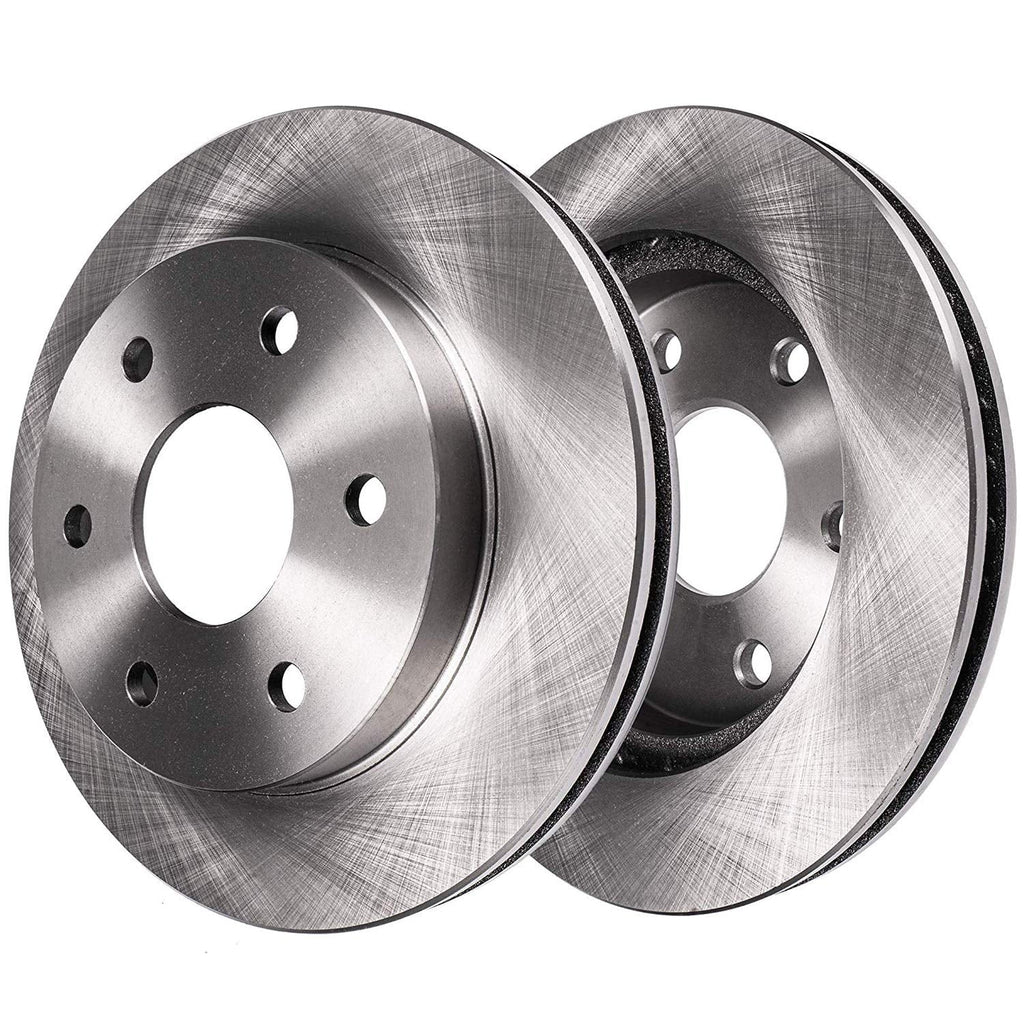 Detroit Axle - Rear Brake Kit for Chevy GMC Silverado Suburban Sierra Yukon XL 1500 Tahoe Avalanche Escalade ESV EXT Disc Brake Rotors Ceramic Brake Pads