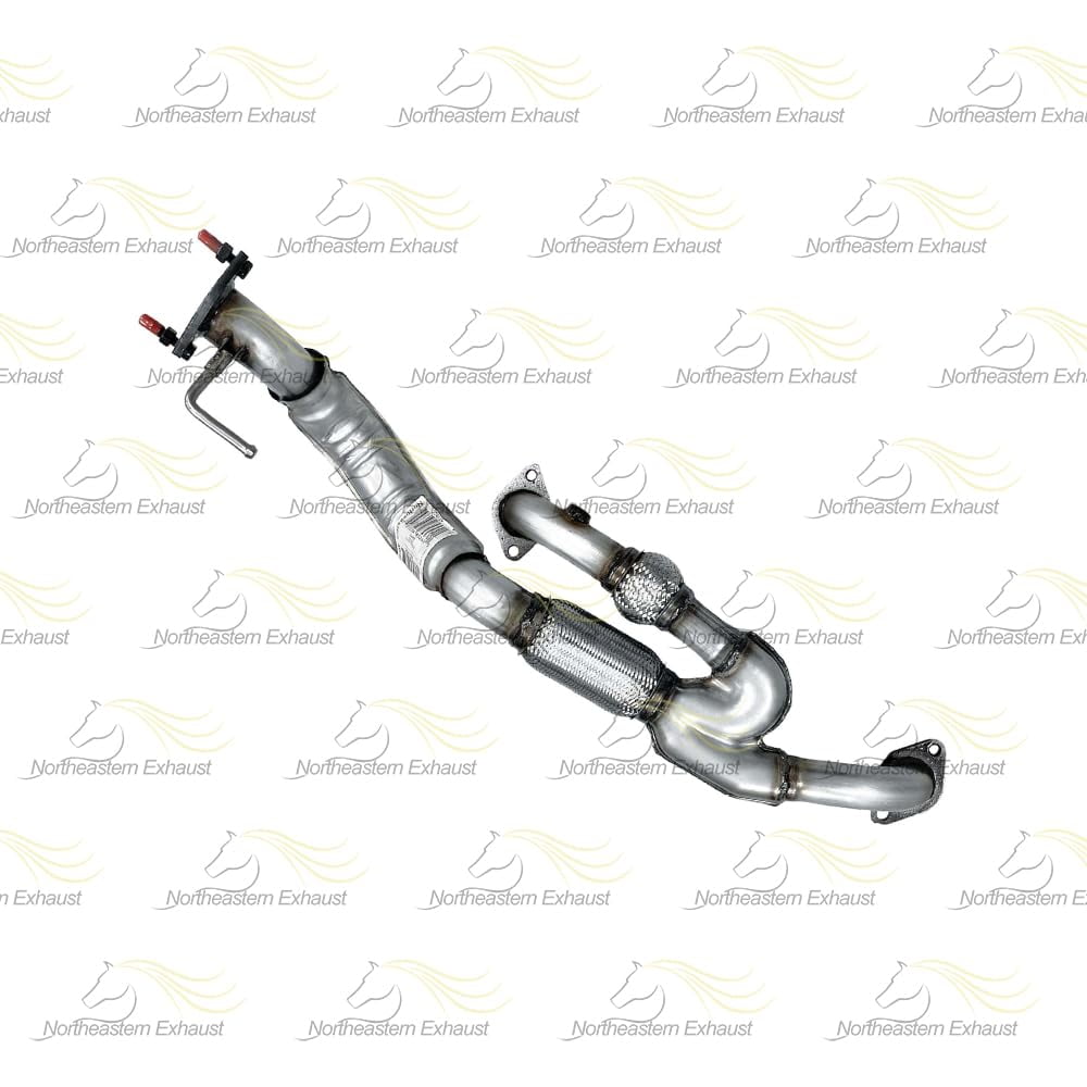Northeastern Exhaust Front Flex Y-Pipe Fits 2007-2009 Hyundai Entourage 3.8L - Direct Fit | Stainless Steel