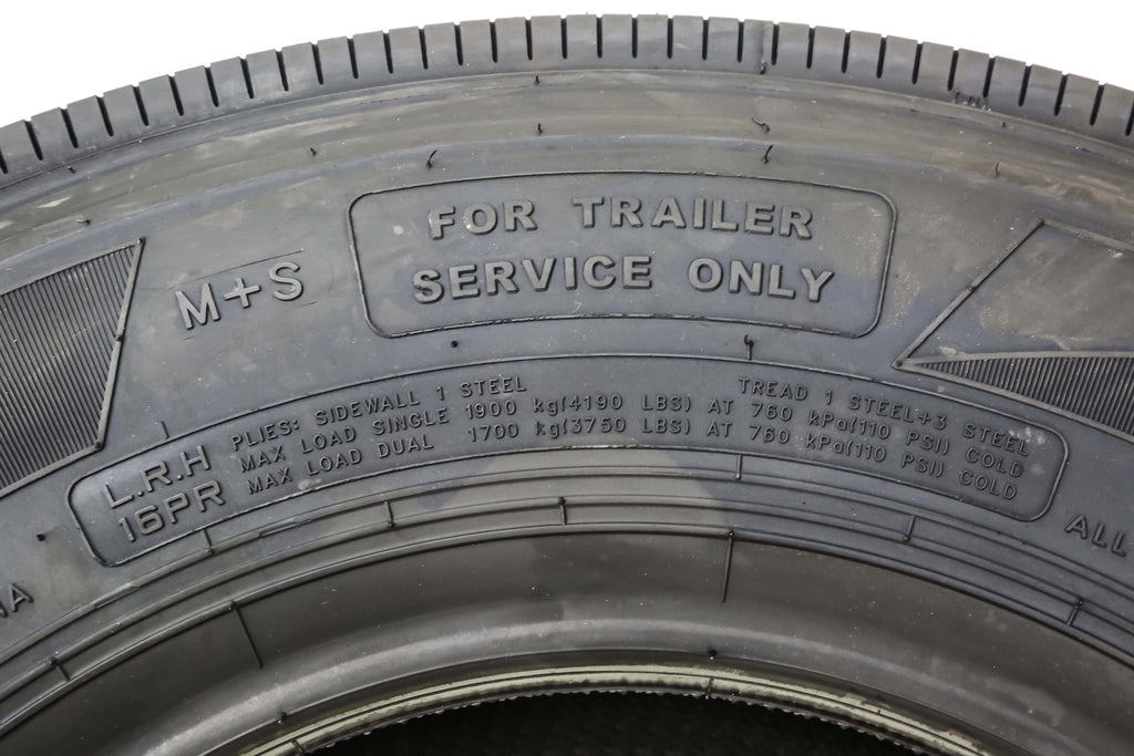 2 GREMAX All Steel Heavy Duty Premium Trailer Radial Tire-ST235/80R16 235/80/16 235/80-16 130/126M LR H 16-Ply