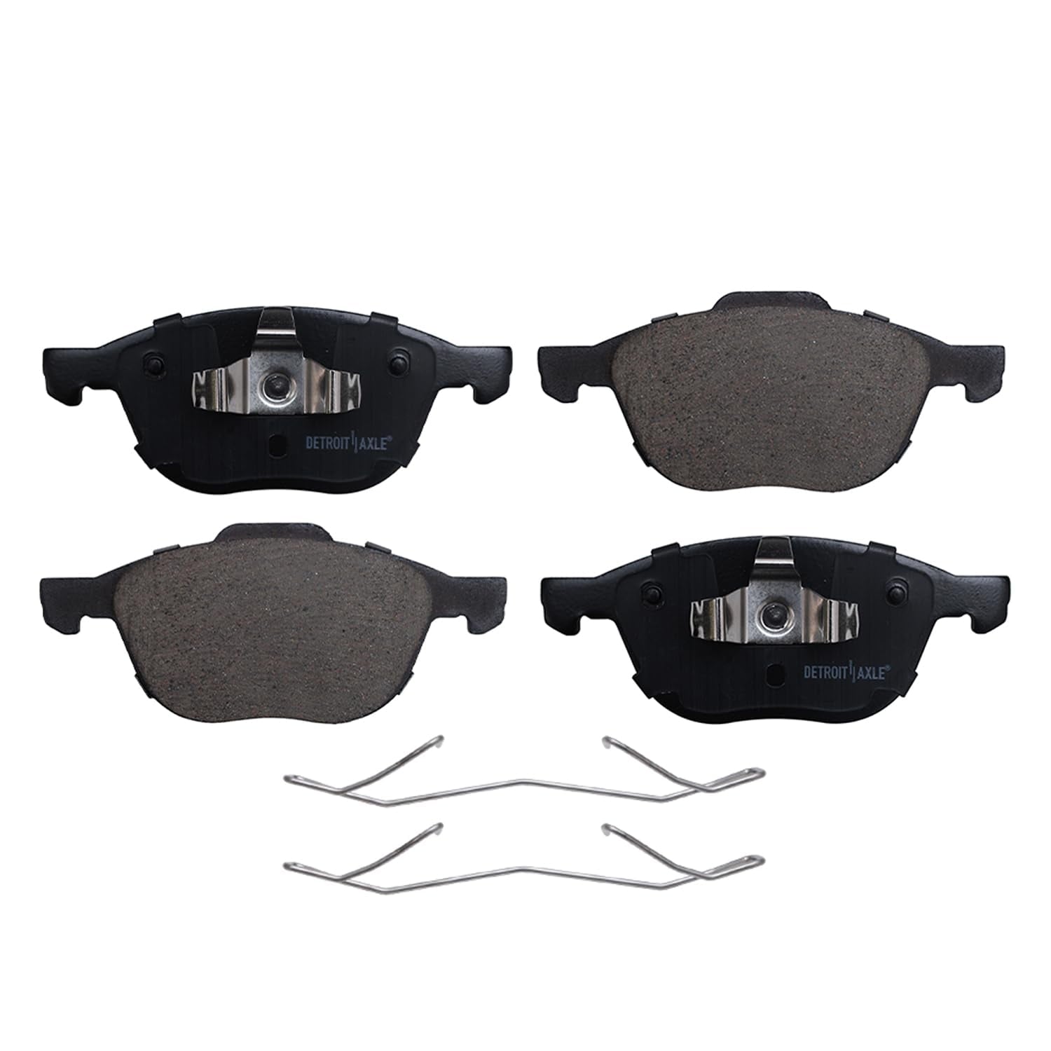 Detroit Axle - Front Brake Kit for 2004-2013 Mazda 3, 2006-2015 Mazda 5, 2005 2007 2008 2009 2010 2011 2012 2014 Brake Rotors Ceramic Pads Replacement: 11.81 inch Rotors