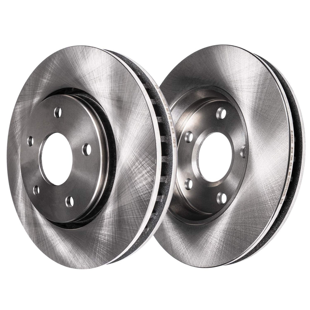 Detroit Axle - Rear Brake Kit for 2011-2025 Dodge Durango 2011-2021 Jeep Grand Cherokee, Disc Brake Rotors Ceramic Brake Pads: 12.99 VENTED Rear Rotors