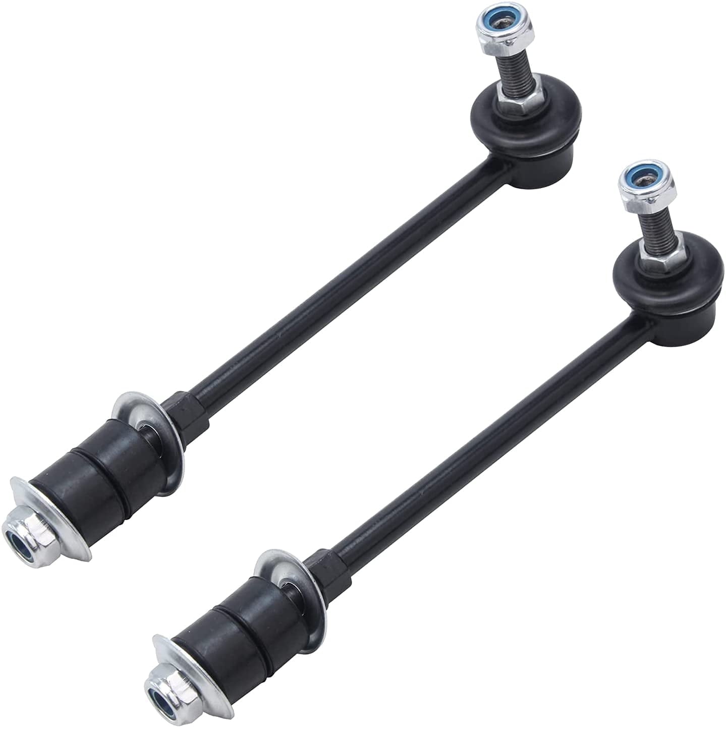 Detroit Axle - 14pc Front Lower Control Arms Ball joints Tierods Sway Bars Replacement for Nissan Pathfinder Infiniti QX4 Fits select: 2003-2004 NISSAN PATHFINDER LE/SE