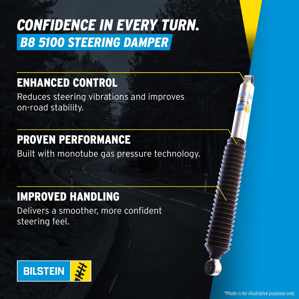 Bilstein Set of Front and Rear B8 5100 Series Shocks Compatible with 2005-2016 F250/F350 4WD with 2 Front & 0-1 Rear