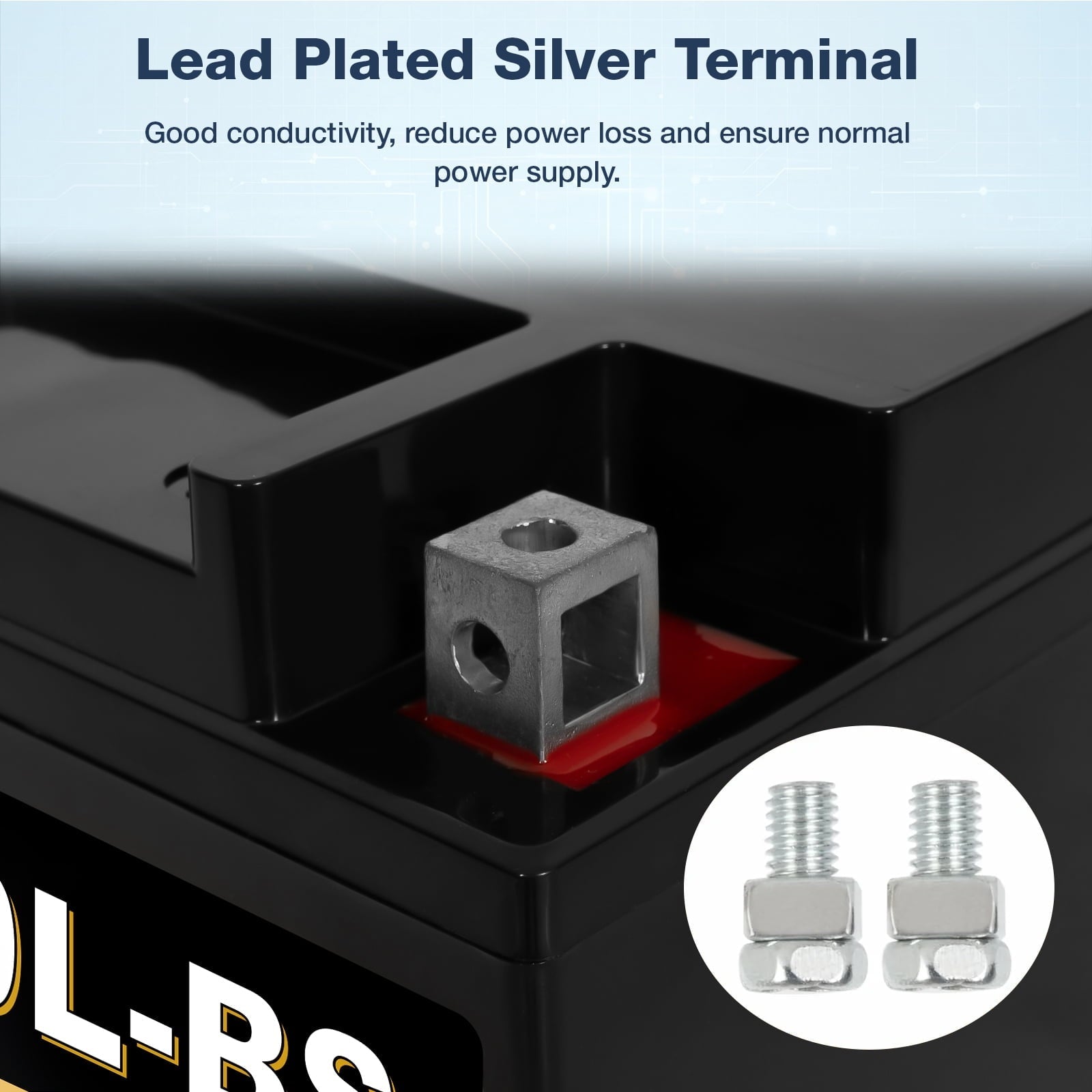 Anlibatt YTX14-BS Motorcycle Battery 12V 12Ah 200CCA Rechargeable Sealed Batteries Powersport Replacement for ATV, Scooter, Jet ski, Dirt Bike